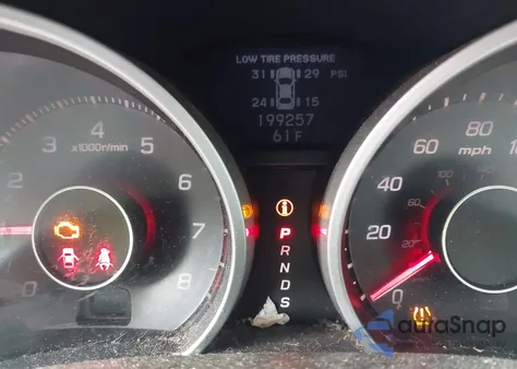 2009 Acura Tl 3.5 (A5) z USA, uszkodzony, nr VIN 19UUA86299A018544